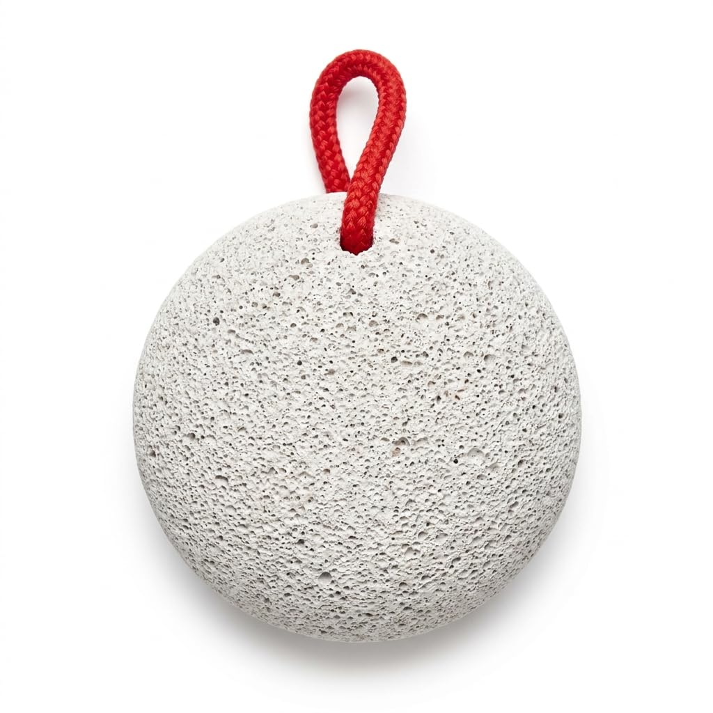 Pumice Stone for Feet, Hands & Elbows - Natural Exfoliating Pedicure Tool for Smooth Skin