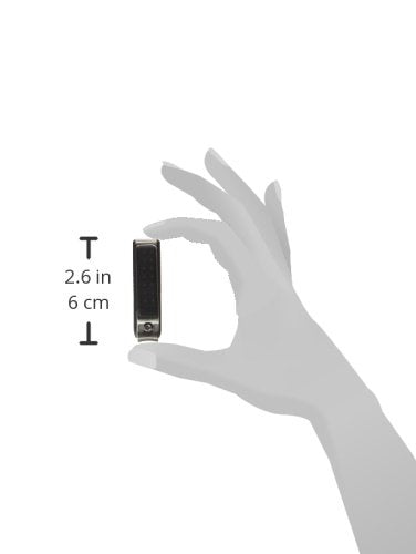 Tweezerman Precision Grip Fingernail Clipper Black