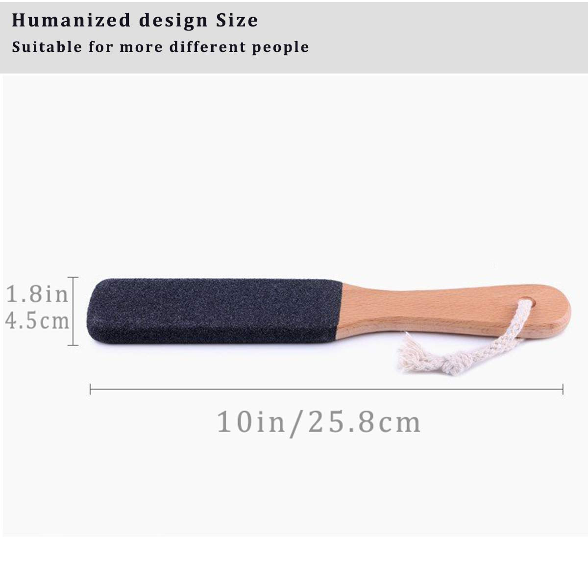 Kinepi Foot File & Foot Scrubber,Pumice Stone for Feet Callus Remover