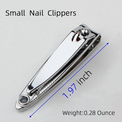 ULYSIA Nail Clippers Set, Ultra Sharp Stainless Steel Fingernail and Toenail Clipper Cutters,Travel Nail Kit for Men Women