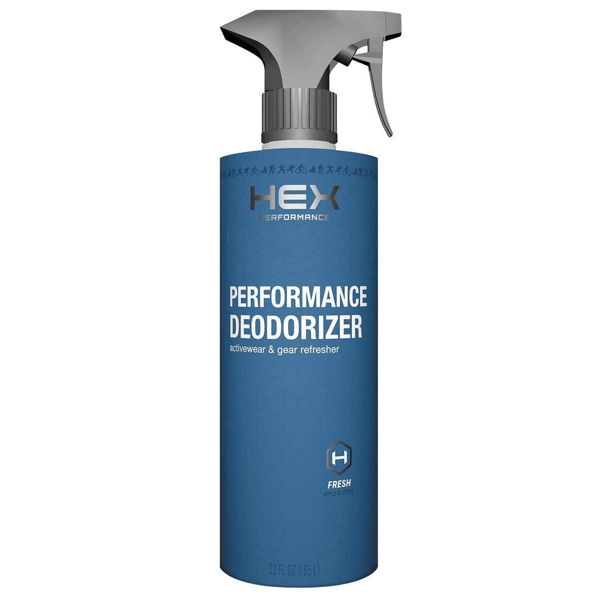 HEX Performance Deodorizing Spray, Unscented, 22 oz