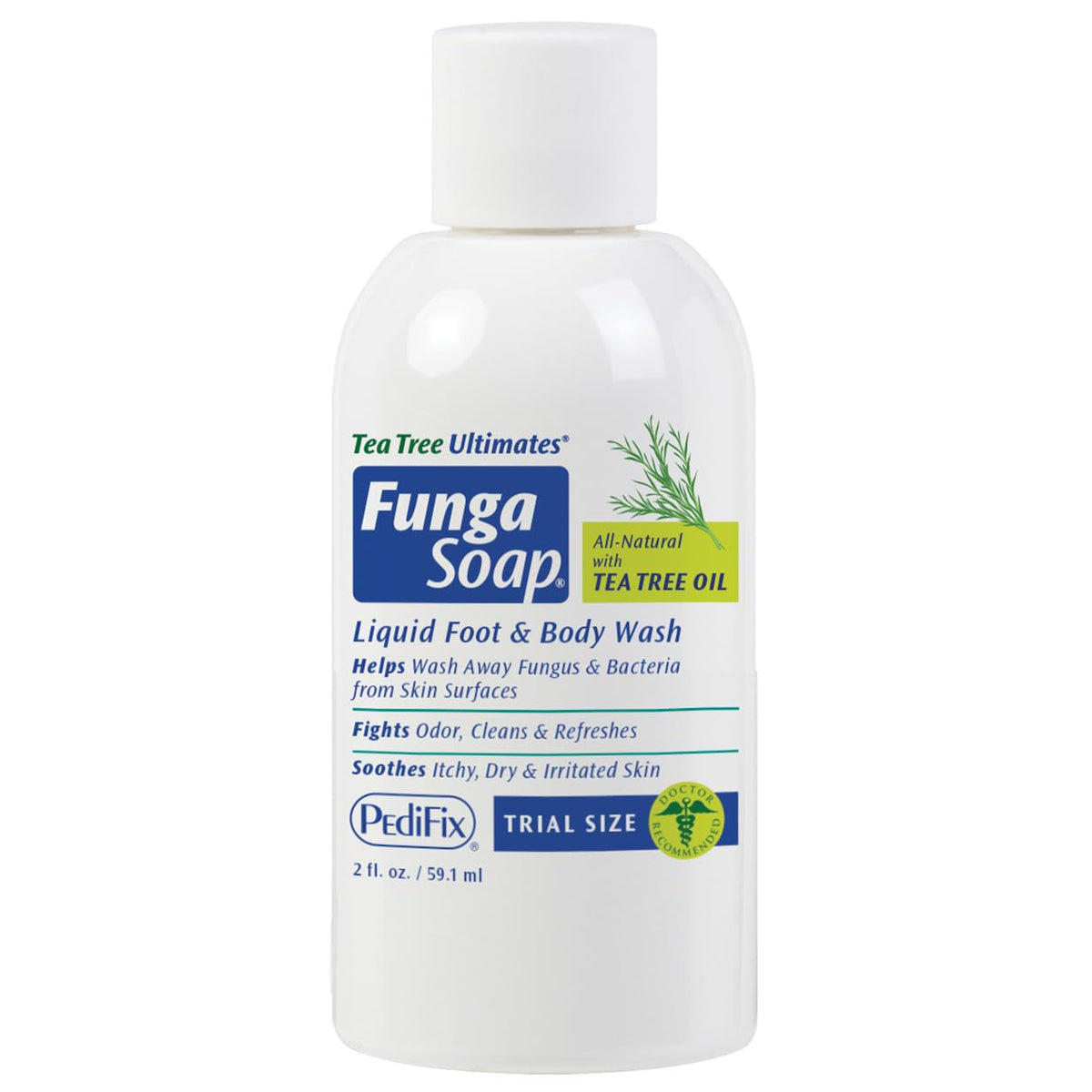 Pedifix FungaSoap Tea Tree Oil Foot & Body Wash, 13.5 fl oz