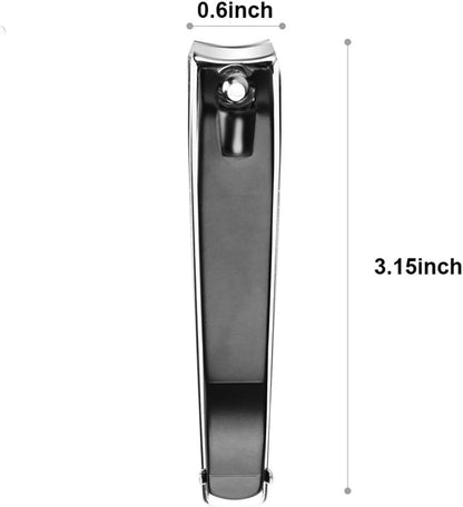 ICEYLI Large Nail Clippers Set 2 Pack Fingernail & Toenail Clippers