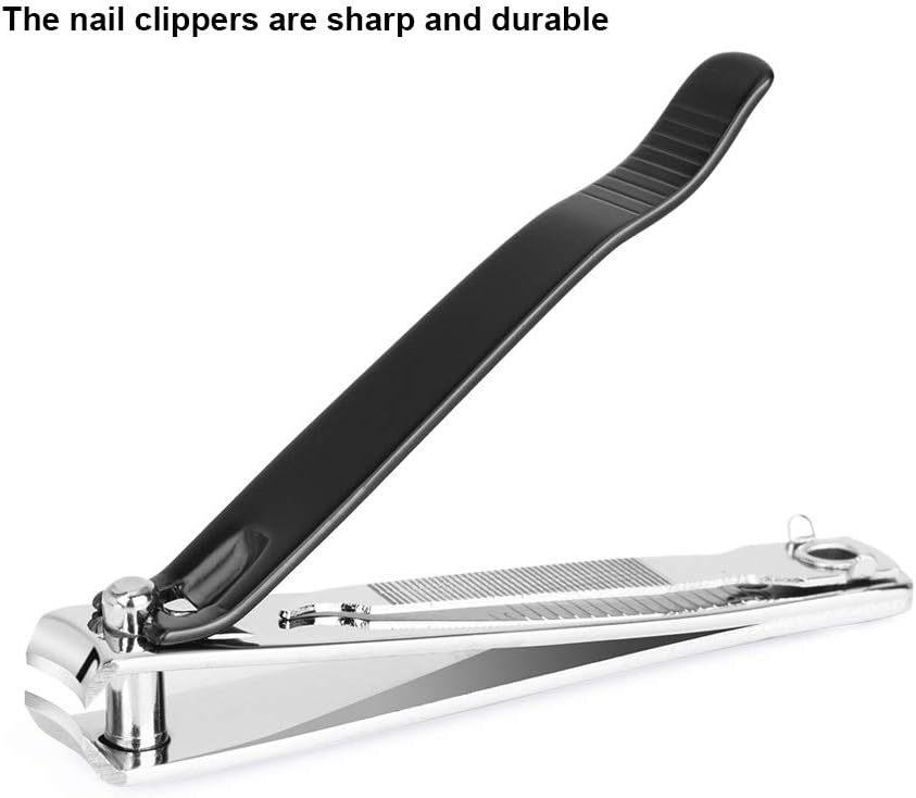ICEYLI Large Nail Clippers Set 2 Pack Fingernail & Toenail Clippers