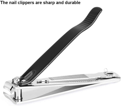 ICEYLI Large Nail Clippers Set 2 Pack Fingernail & Toenail Clippers
