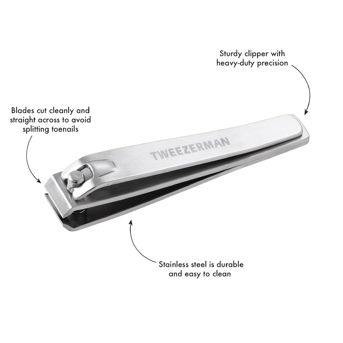 Tweezerman Toenail Clipper Stainless Steel