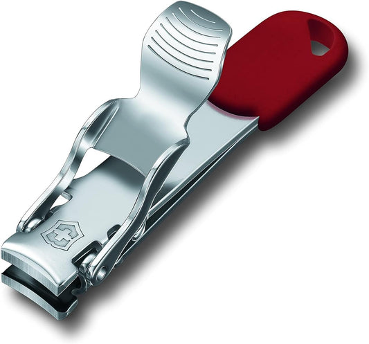 Victorinox Unisex Nail Clipper SS Red Lanyard Hole Blister, Standard