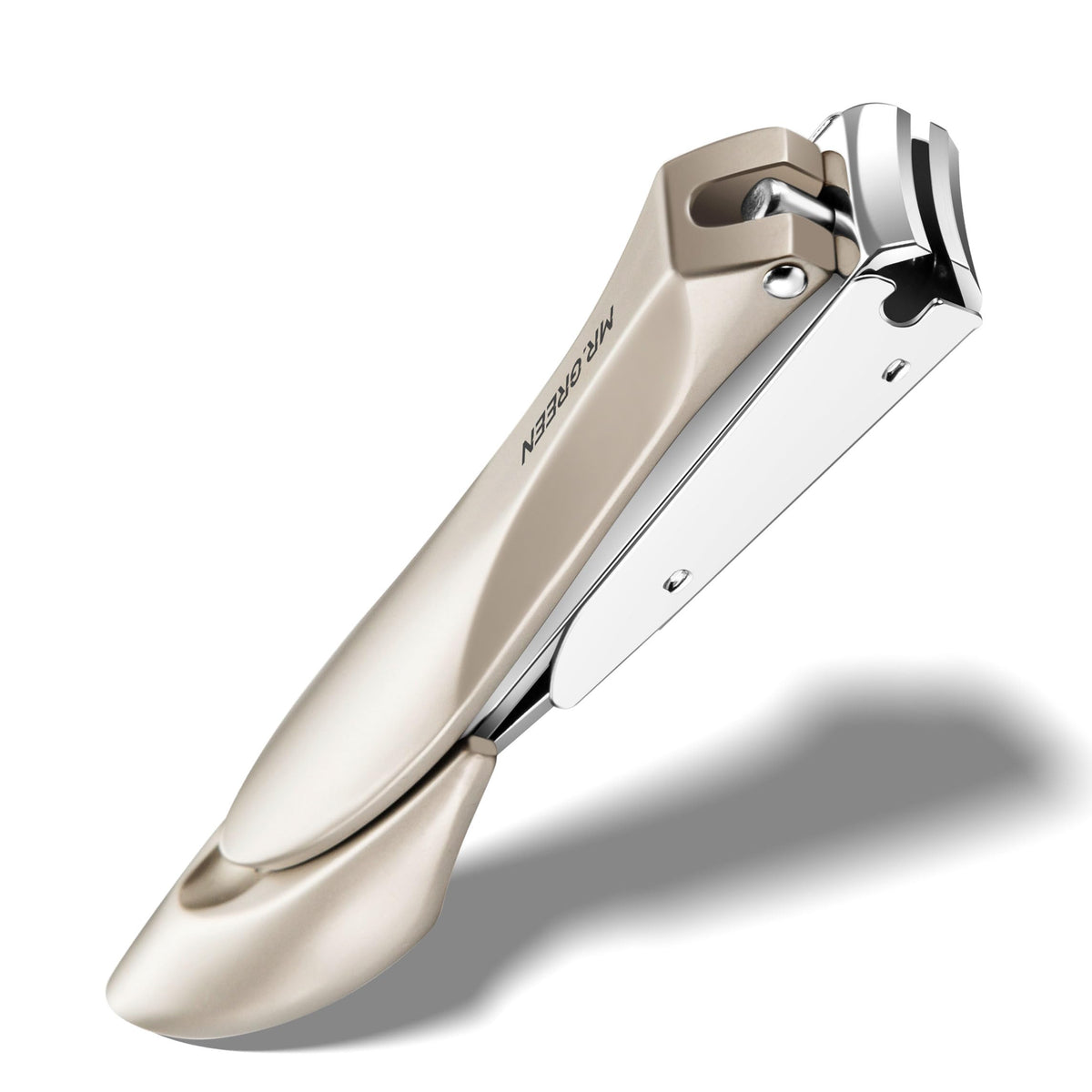 Nail Clippers for Thick Nails, Professional Nail Cutter with Catcher, Medical Grade Stainless Steel, Sharp and Durable Nail Clipper Kit for Men and Women, Bionics Design(Small and Big) M-1210plus