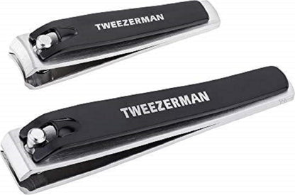 Tweezerman Combo Clipper Set Black/Stainless Steel