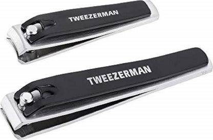 Tweezerman Combo Clipper Set Black/Stainless Steel