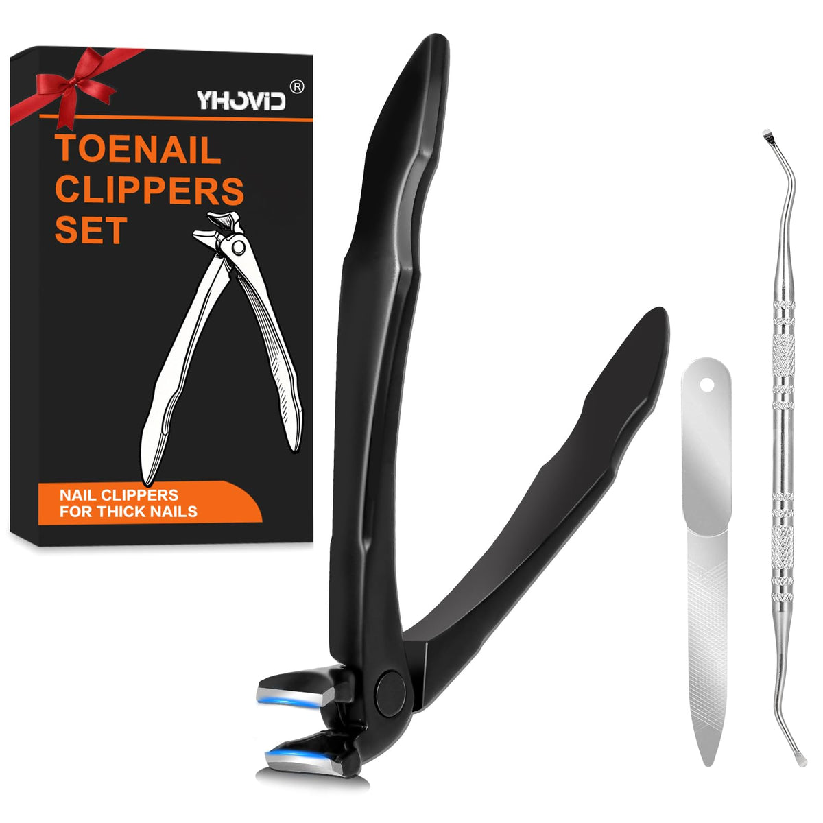 Toe Nail Clippers for Men, Toenail Clippers for Thick Nails for Seniors