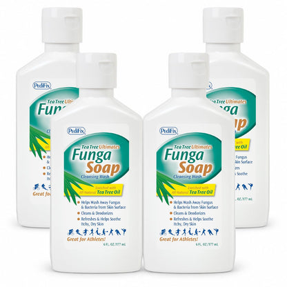 Pedifix FungaSoap Tea Tree Oil Foot & Body Wash, 13.5 fl oz