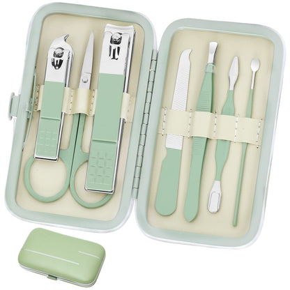 Aceoce Manicure Set Nail Clippers Set Gifts for Men Manicure Pedicure Kit