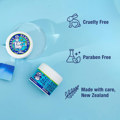 Gran's Remedy Cooling Shoe Deodorizer and Foot Powder - Peppermint - Shaker