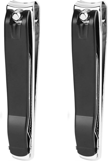 ICEYLI Large Nail Clippers Set 2 Pack Fingernail & Toenail Clippers