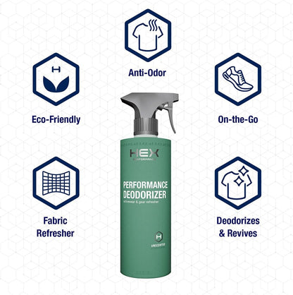 HEX Performance Deodorizing Spray, Unscented, 22 oz