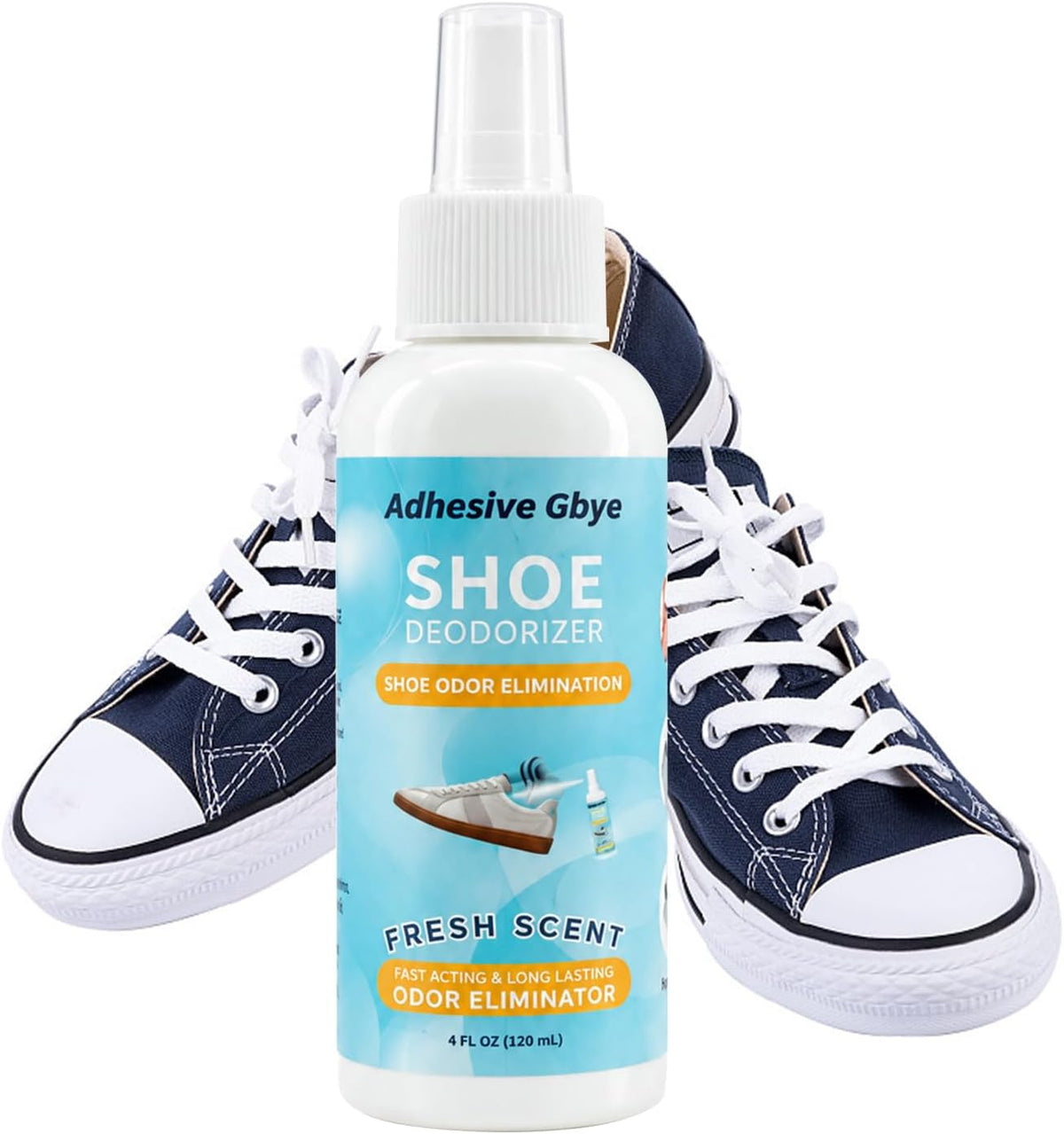 Shoe Deodorizer Spray, 4 Fl Oz Lavender