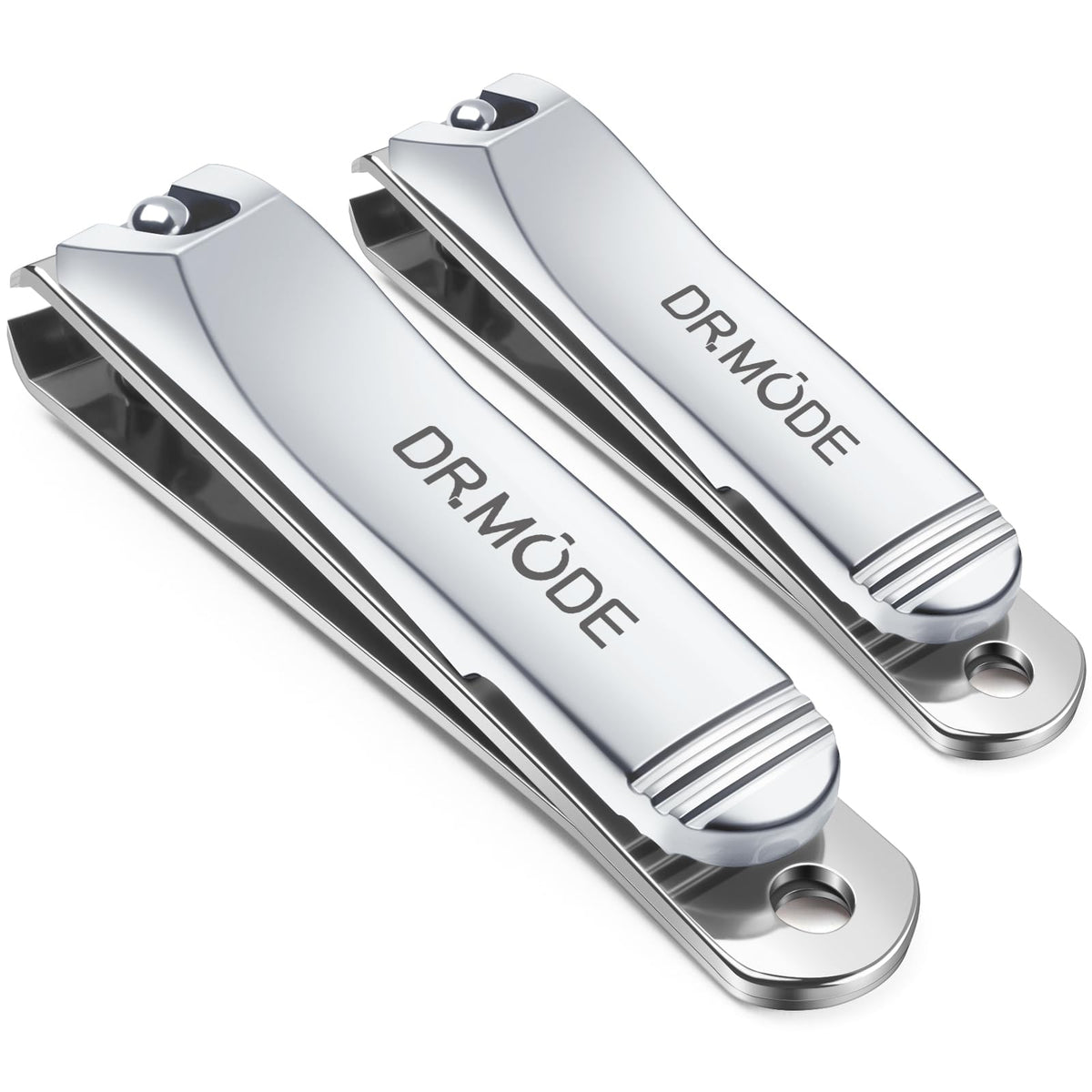 DRMODE Finger Nail Clippers Adult, 8 Pack for Men Women