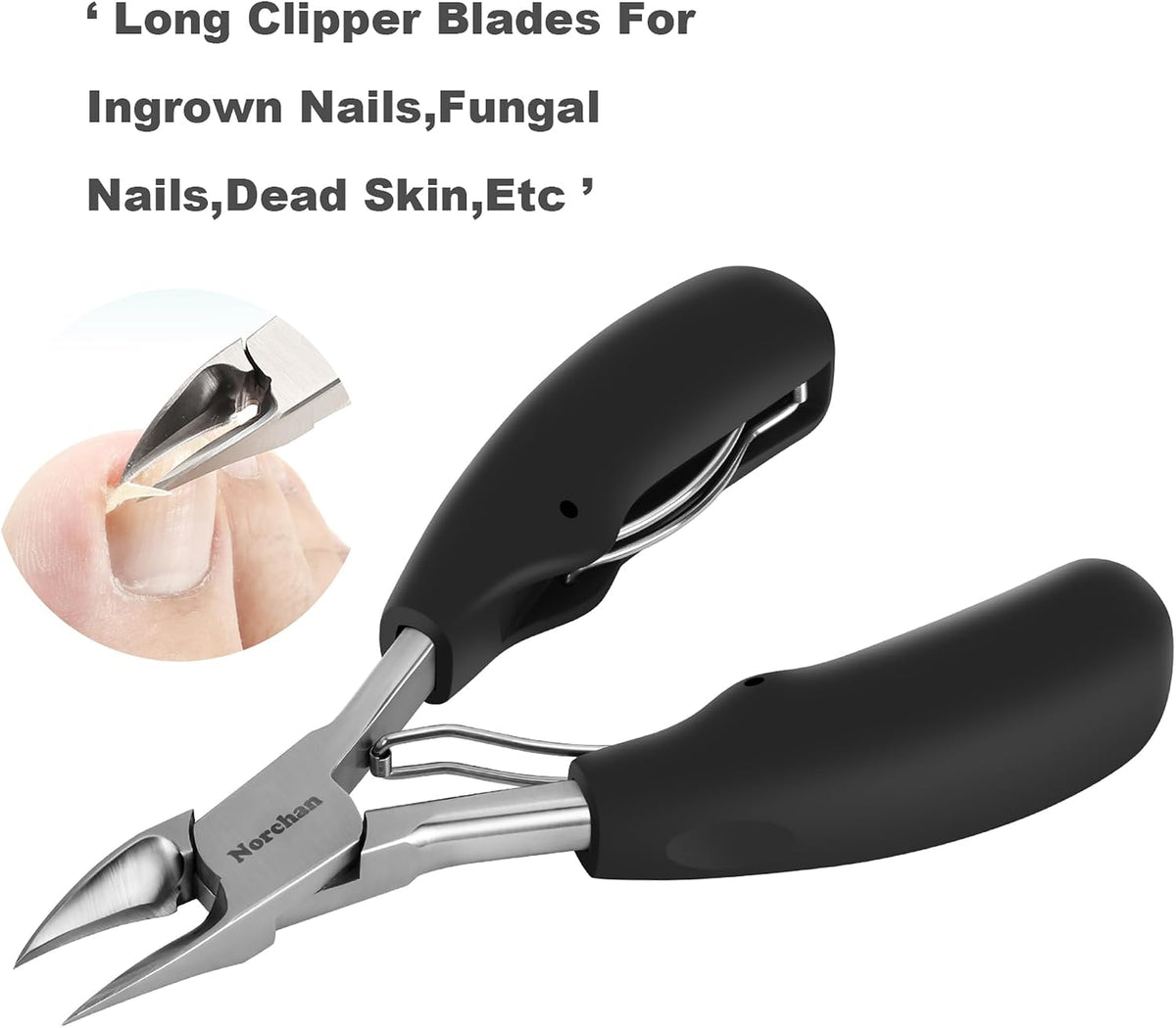 420J2 Stainless Steel Nail Clipper Set for Thick Nails