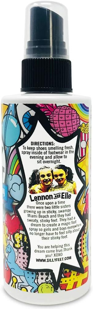 Foot and Shoe Deodorizer Spray, Extra-Strength Odor Eliminator for Smelly
