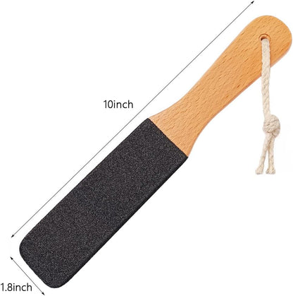 TOPMEET Foot File/Rasp,Exfoliator Pedicure Tool Foot Callus Remover Scrubber for Dead Skin,Corn and Hard Skin - Pumice Stone for Cracked Feet,Heels, Elbows, Hands in Shower