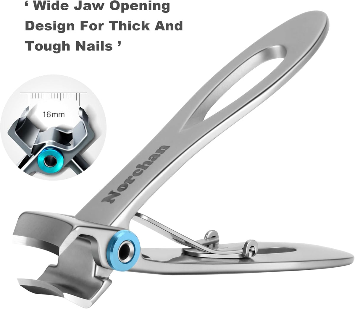 420J2 Stainless Steel Nail Clipper Set for Thick Nails