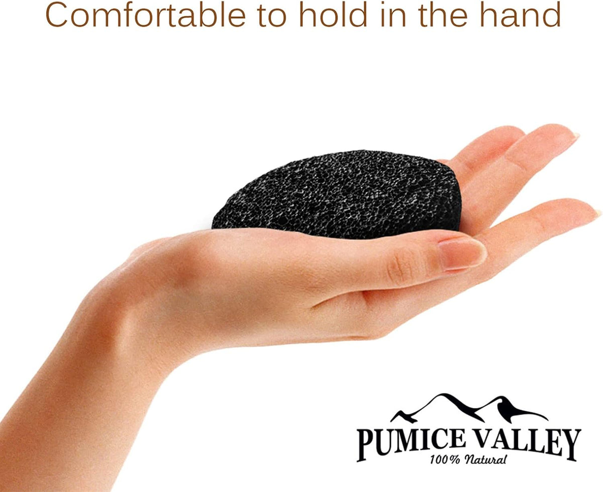 Pumice Stone for Feet - Natural Foot Scrubber for Dead Skin Callus Removal