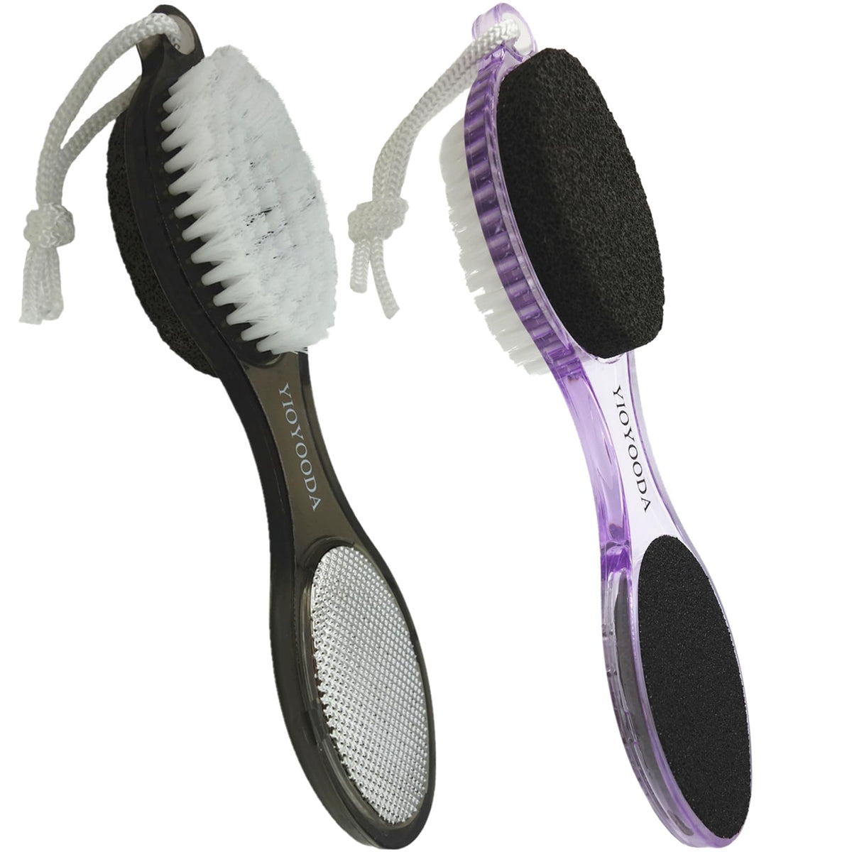Foot Brush and Pumice Stone for Feet Scrub Callus Remover Pedicure Tools