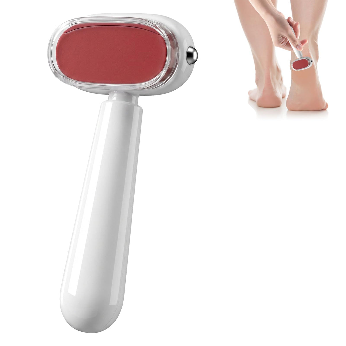 2-Sided Foot File & Callus Rasp, Steel Scraper for Dead Skin, Home Pedicure