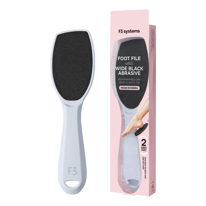 Wide Emery Foot File(Pink), Double-Sided Pedicure Tool, Colossal Professional Foot Scrubber for Men & Women, Effective for Cracked Heel, Callus Remover