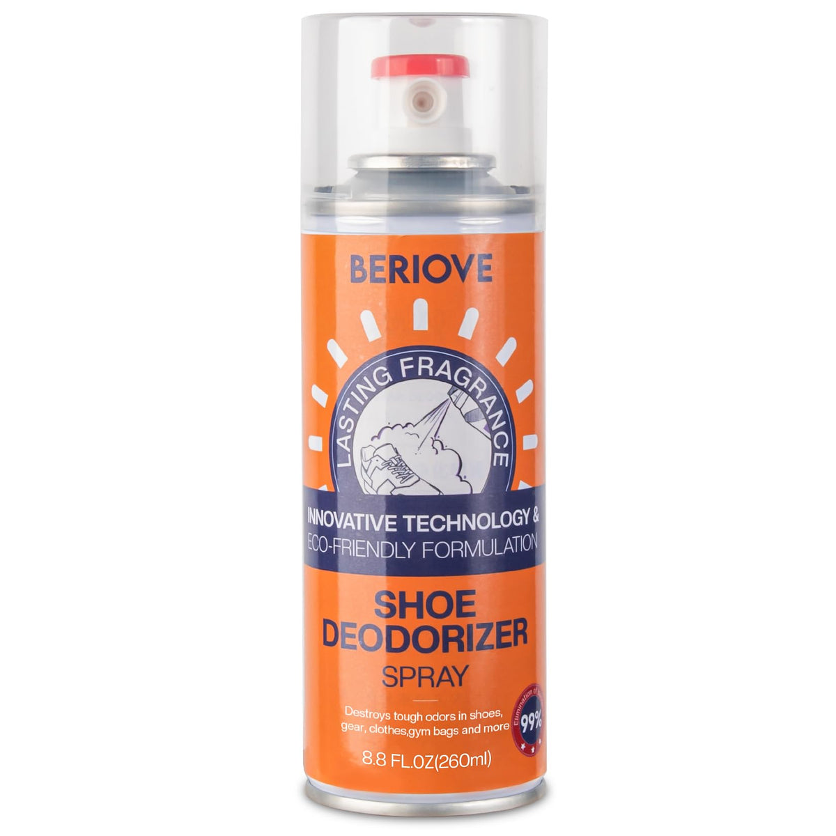 Long-Lasting Shoe Deodorizer Spray : Foot Odor Eliminator