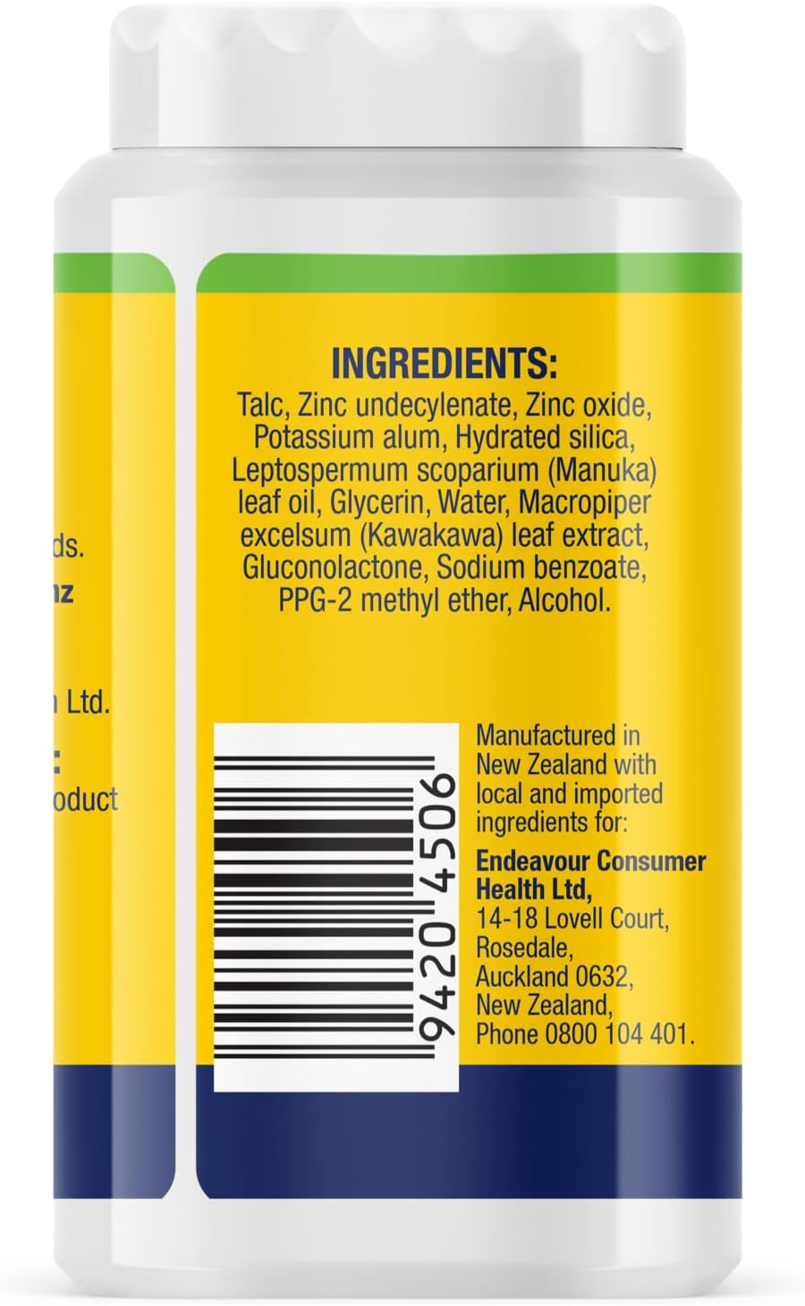 Gran's Remedy Shoe Deodorizer and Foot Powder - Unscented - Shaker
