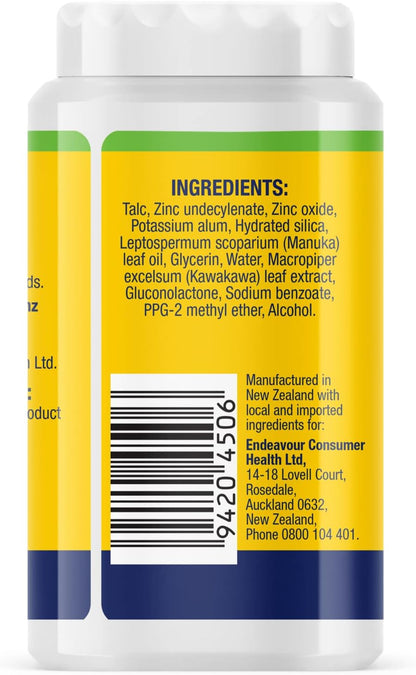 Gran's Remedy Shoe Deodorizer and Foot Powder - Unscented - Shaker