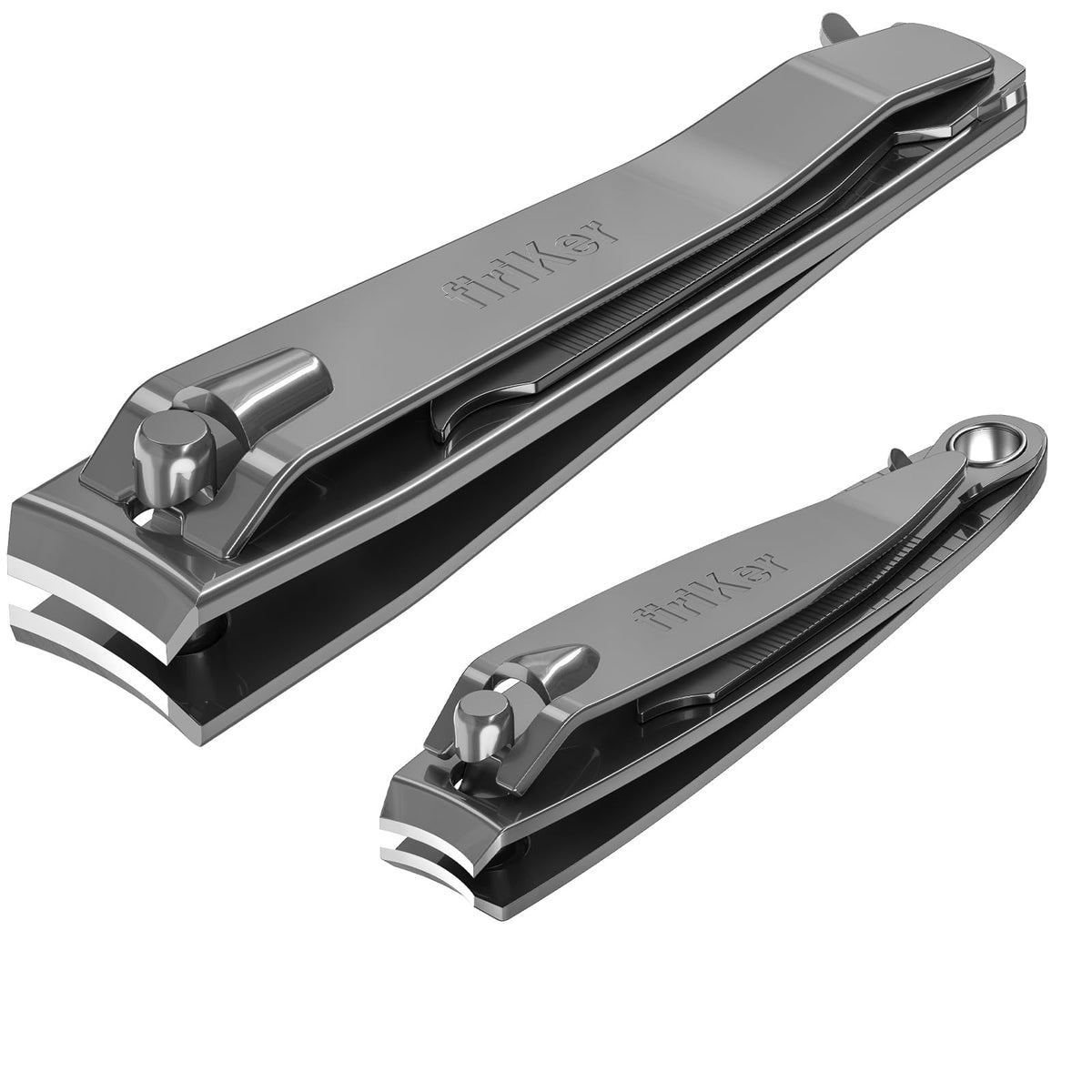 FiriKer Nail Clippers with Nail File, Fingernail Clipper, Toe Nail Clippers