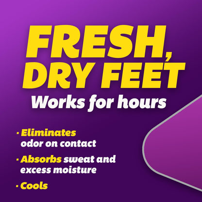 SILKA Odor Fighting Foot Powder & Shoe Deodorizer, 6 Oz, 2 Pk