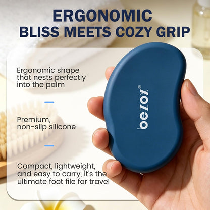 BEZOX Glass Foot Scrubber