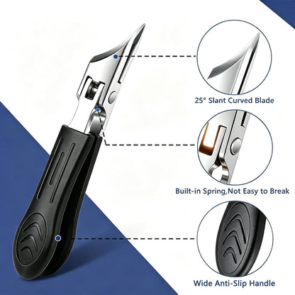 2026 Eagle Beak Nail Clipper for Senior Ingrown Toenail Clipper Angled Head