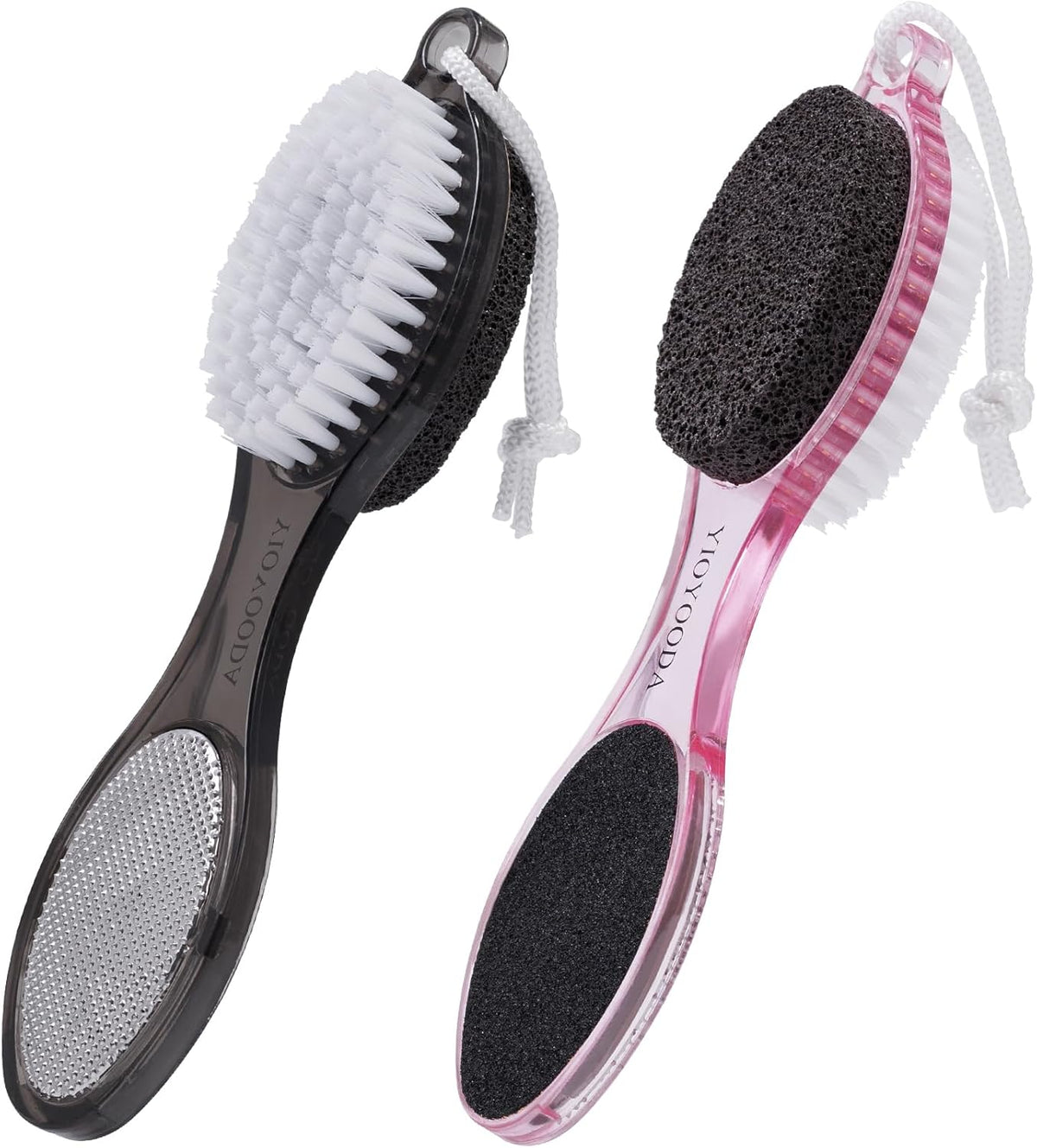 Foot Brush and Pumice Stone for Feet Scrub Callus Remover Pedicure Tools