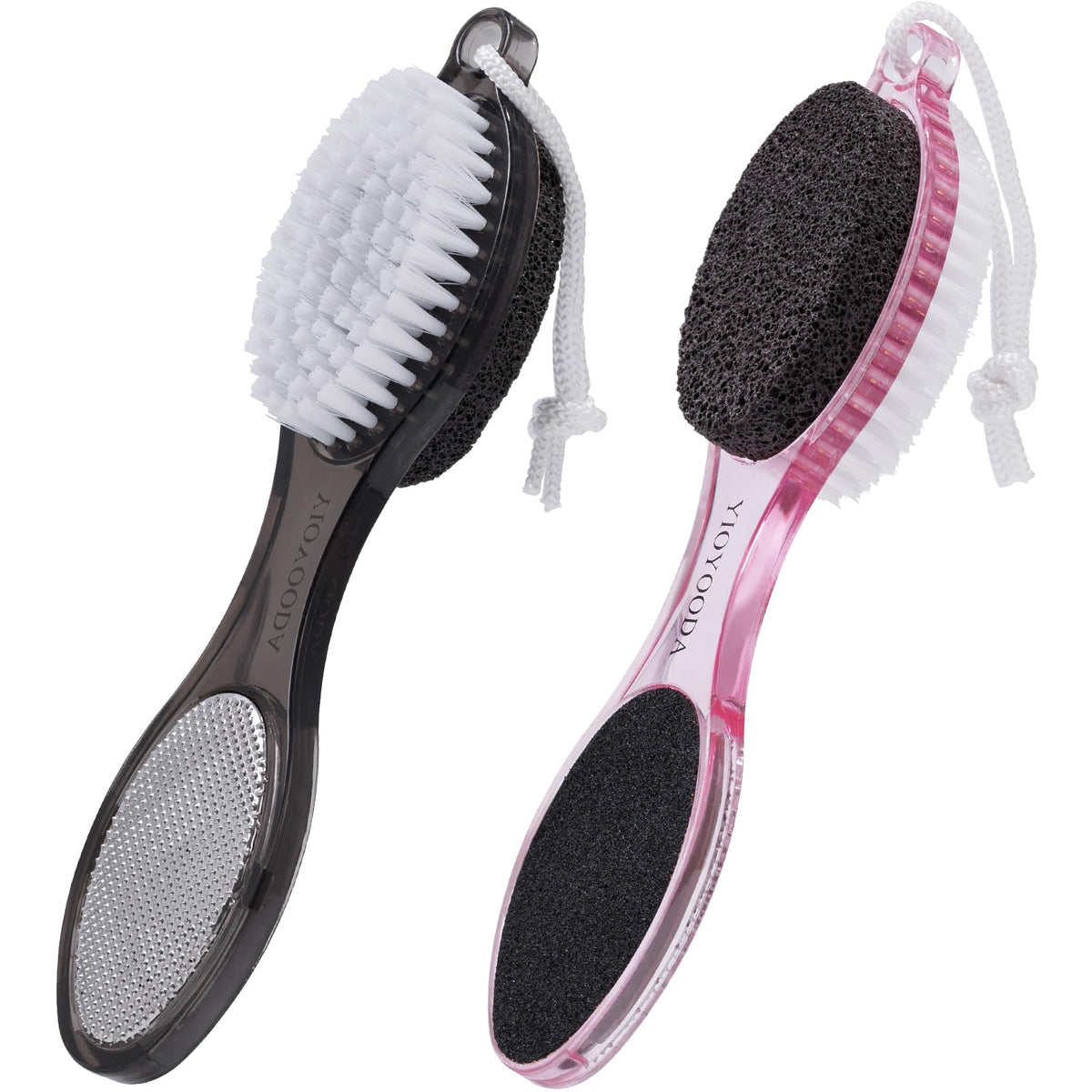 Foot Brush and Pumice Stone for Feet Scrub Callus Remover Pedicure Tools
