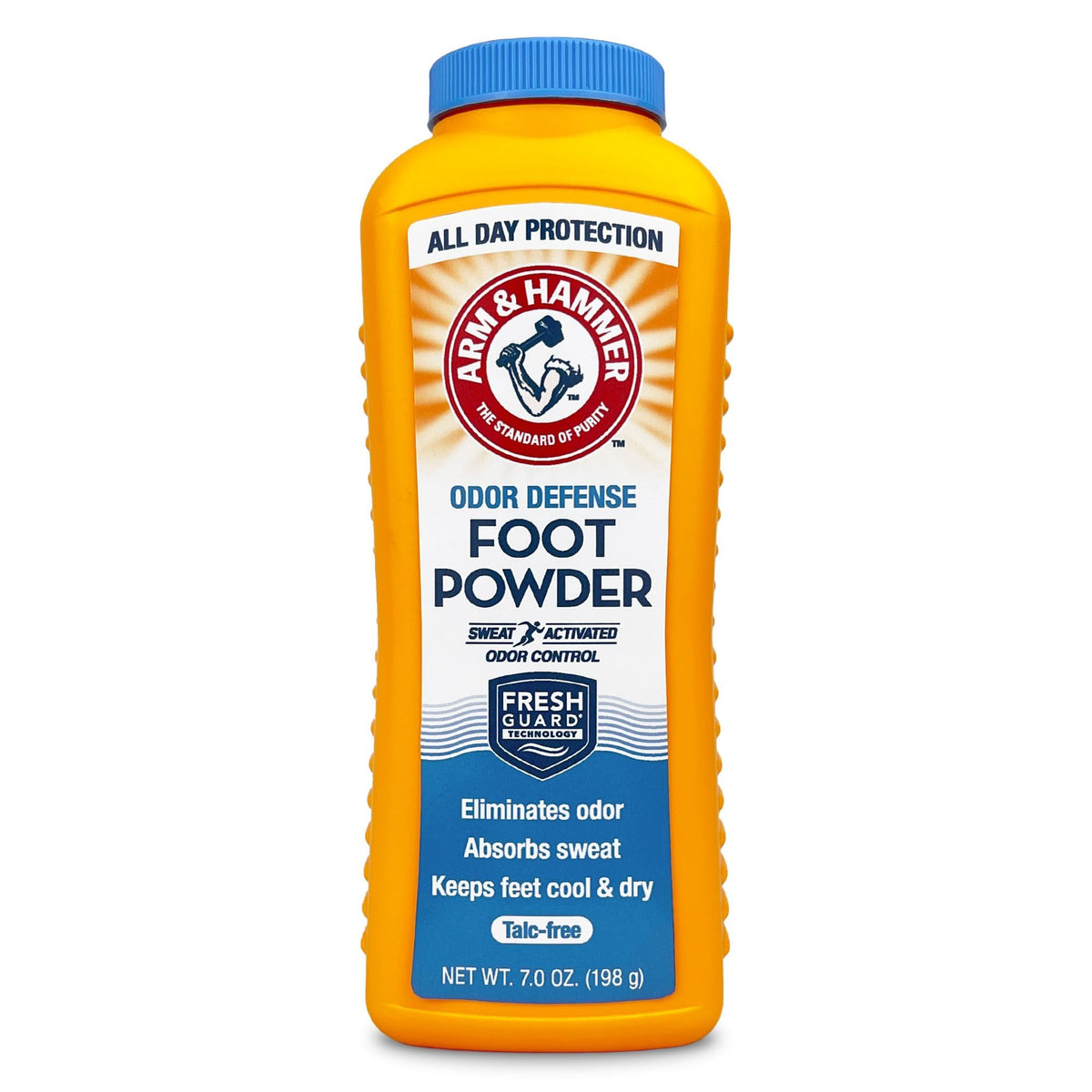 Arm & Hammer Odor Defense Foot Powder for Shoes & Feet, 7 oz, 3 Pack