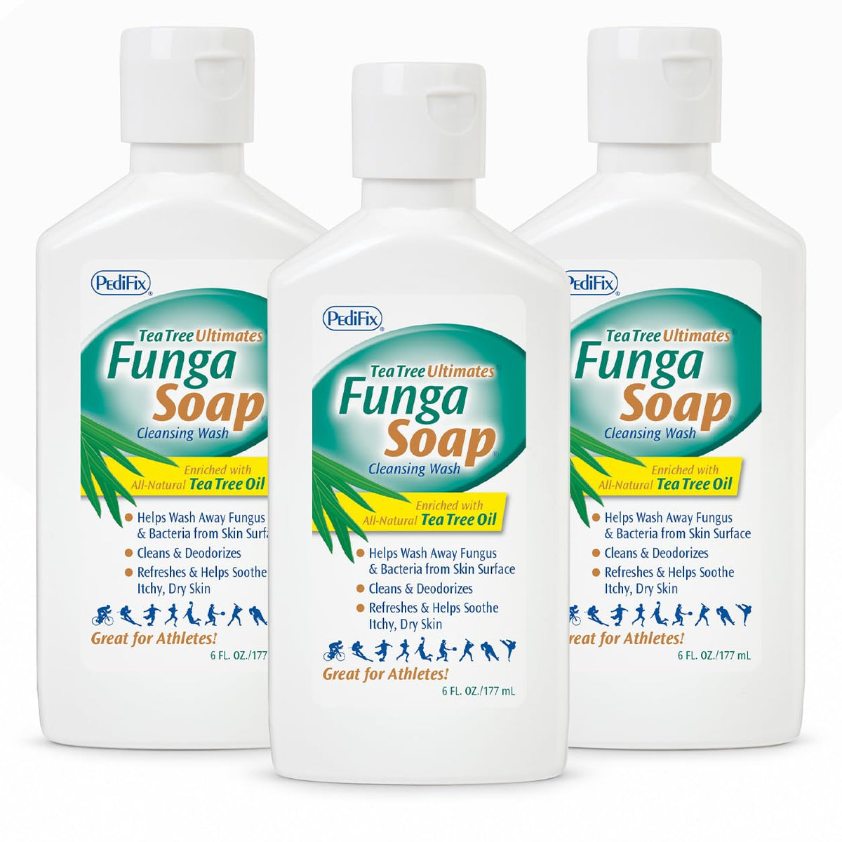 Pedifix FungaSoap Tea Tree Oil Foot & Body Wash, 13.5 fl oz