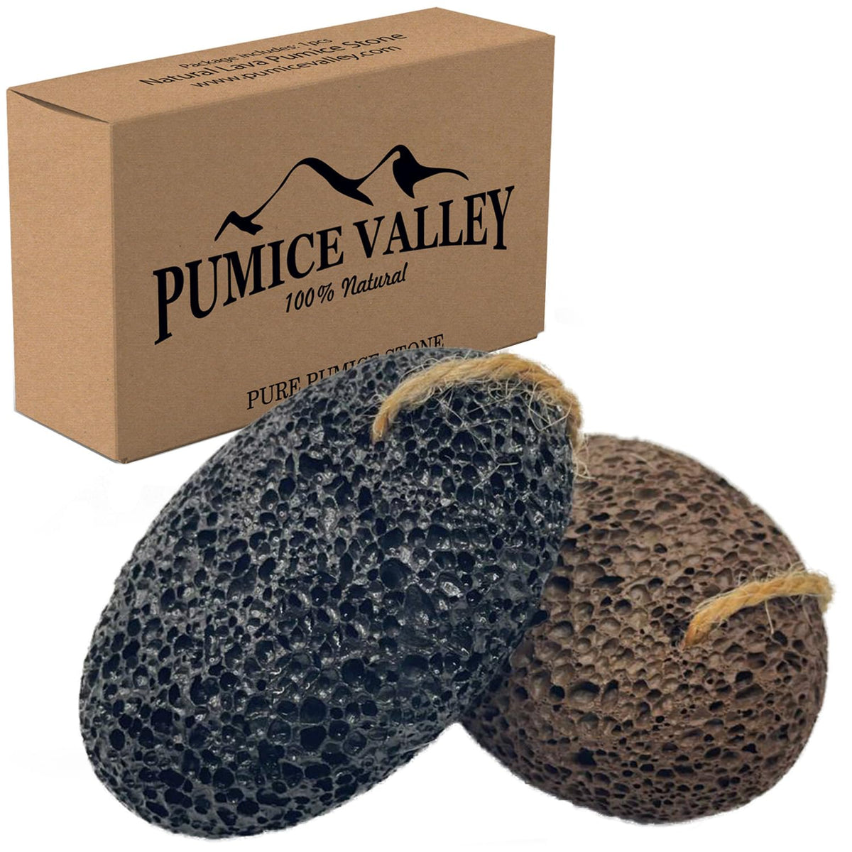 Pumice Stone for Feet Set - Natural Lava Foot Stone Callus Removing Set - Foot Care Kit for Dry Cracked Feet Body Hands - Health Foot Care