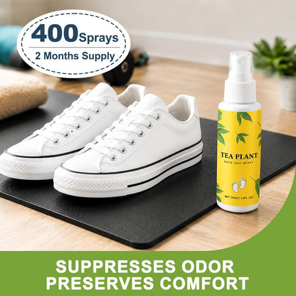 6 Pack Shoe Deodorizer Spray, 6 Oz Total Powerful Foot Odor Eliminator