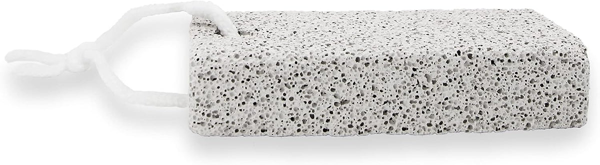 Amazon Basics Dead Skin Remover Smoothing Stone, Foot Exfoliator for Calluses and Cracked Heels, Grey, 3-Pack