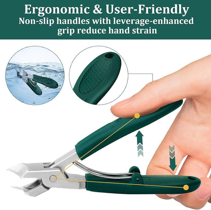 Eagle Beak Beveled Nail Clippers, for Ingrown Toenails and Thick Nails