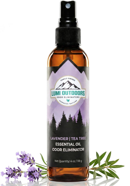 Lumi Outdoors Natural Shoe Deodorizer Spray - Odor Eliminator