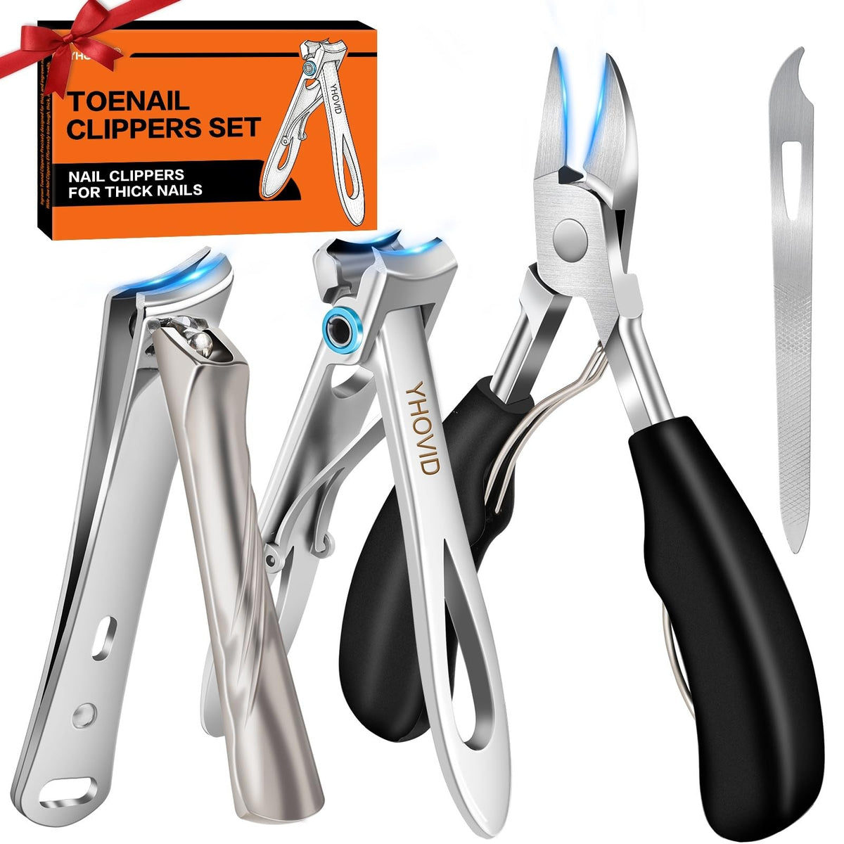 Toe Nail Clippers for Men, Toenail Clippers for Thick Nails for Seniors