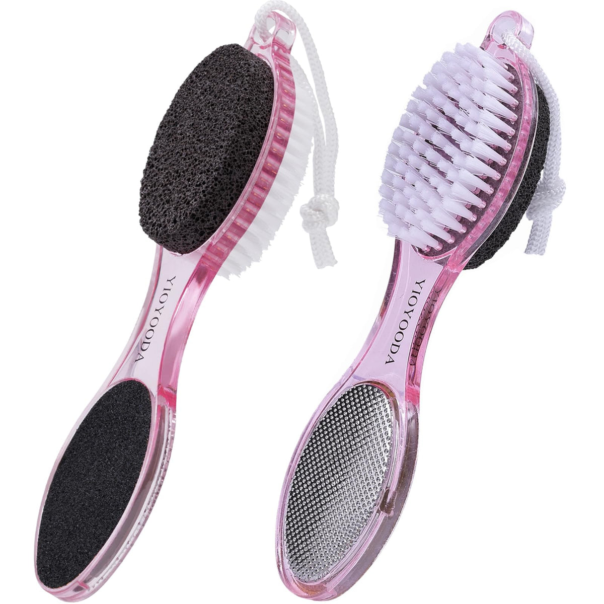 Foot Brush and Pumice Stone for Feet Scrub Callus Remover Pedicure Tools