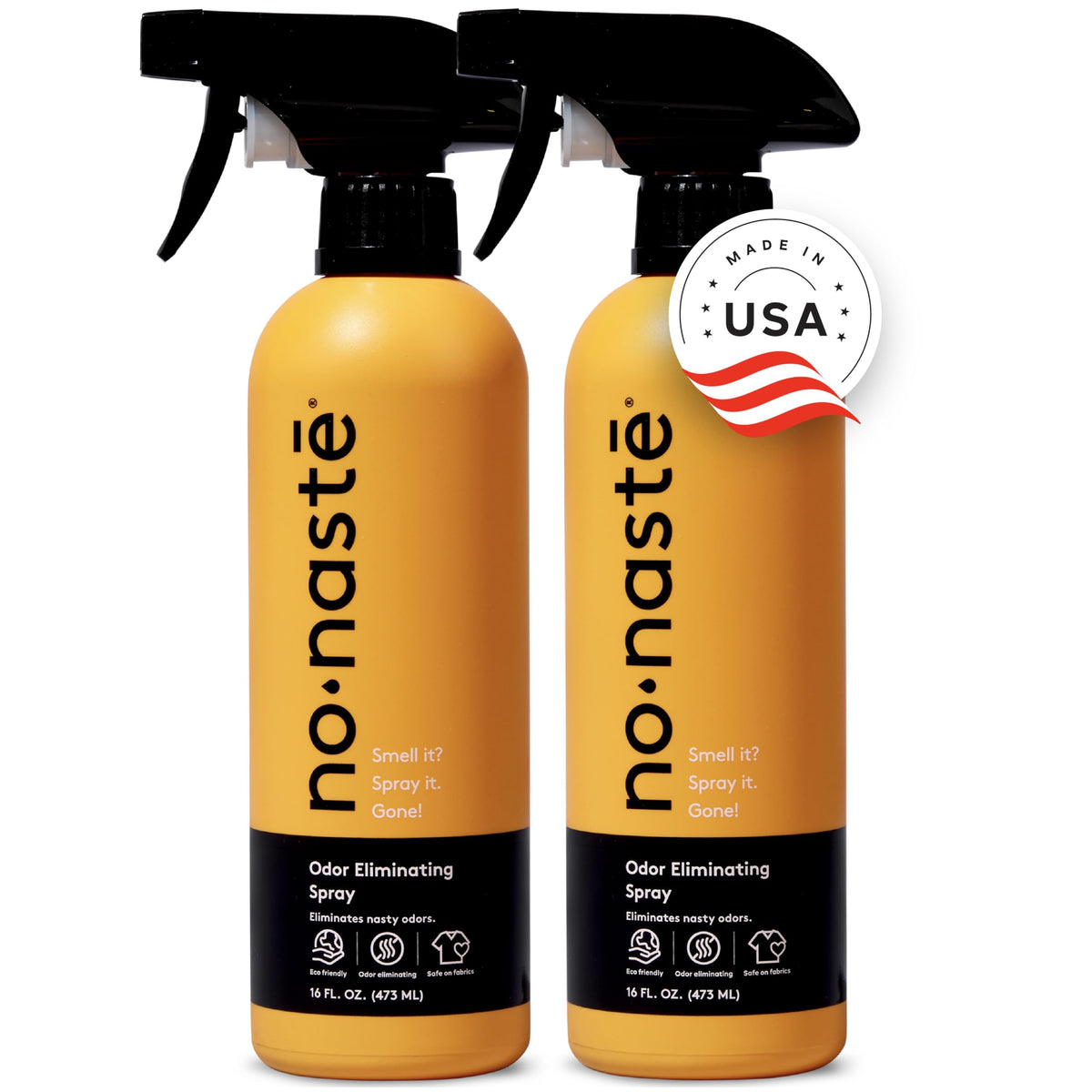 Nonaste Shoe, Sneaker & Gym Bag Odor Eliminator Spray, 16 oz, Pack of 1