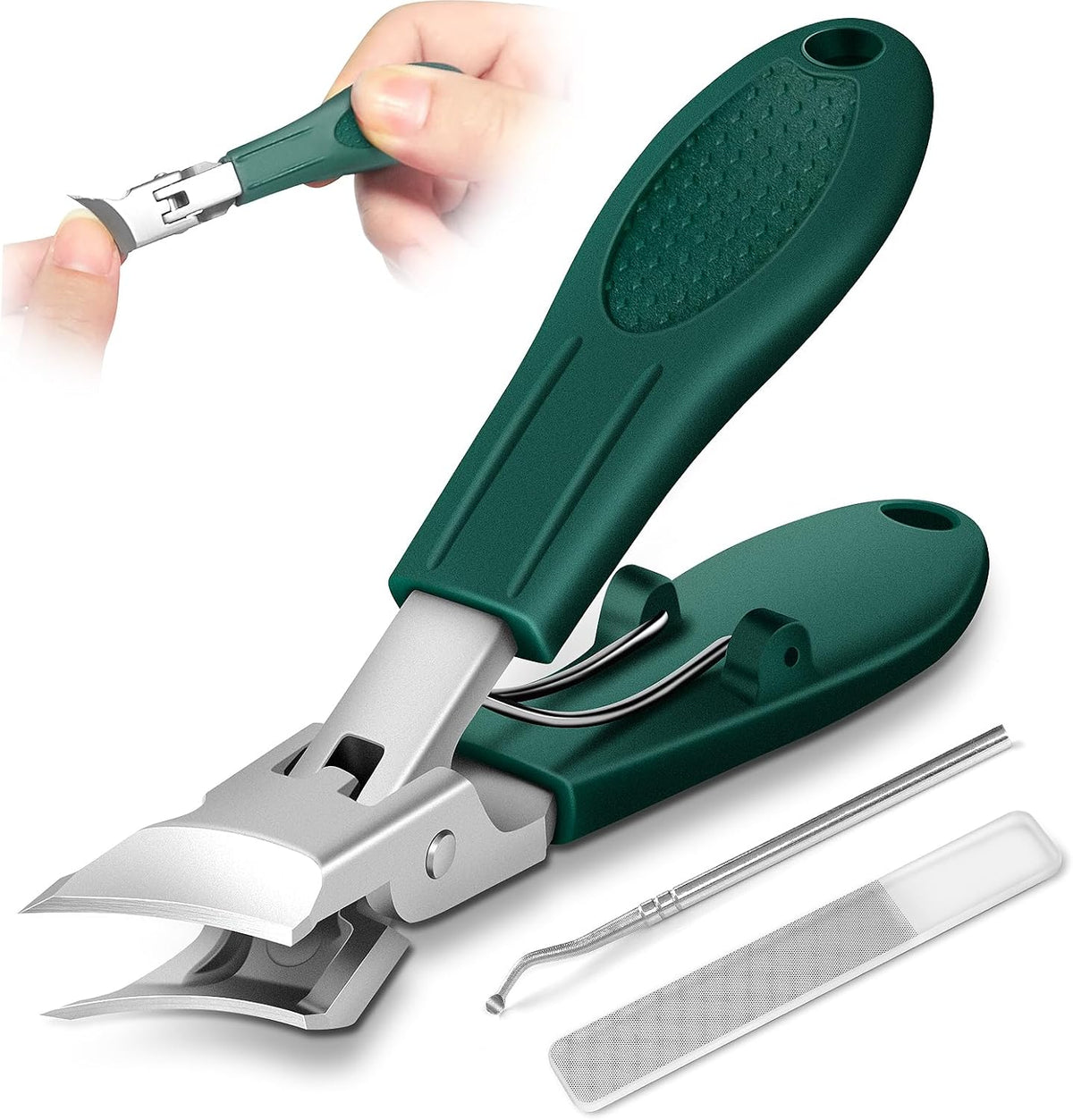 Eagle Beak Beveled Nail Clippers, for Ingrown Toenails and Thick Nails